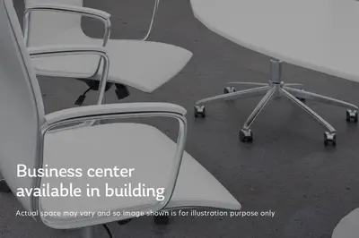 aption of a business center available in building at Blueground Downtown Brooklyn rooftop nr Brooklyn Bridge NYC-2125 in Brooklyn