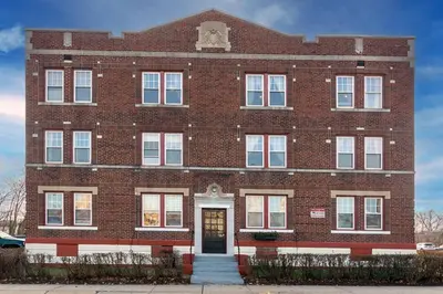 a large red brick building with a door at The Bushnell Suite C2 in Hartford